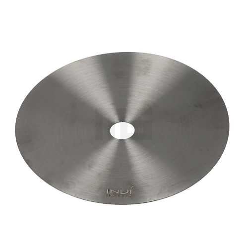 Invi Shisha Paradox Edelstahl Gun Metal Bottom Red