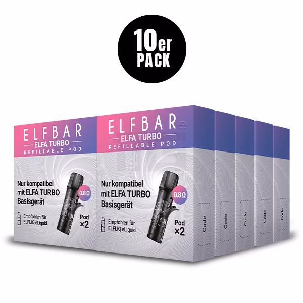 Elfbar - ELFA - Leerpods - 2ml - 2er Paket - 0.8 Ohm