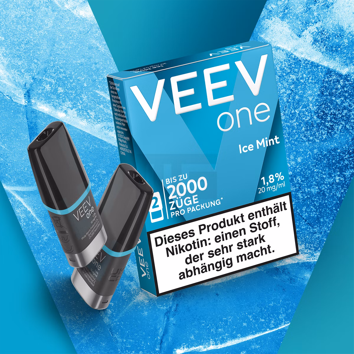 VEEV - ONE - Prefilled Pod - 2ml - Ice Mint VEEV - ONE - Prefilled Pod - 2ml - Ice Mint