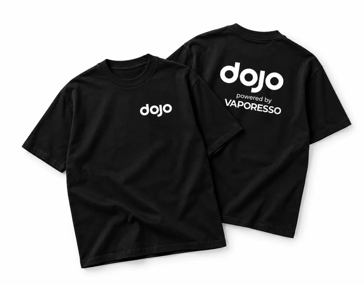 Vaporesso - Dojo - T-Shirt - Schwarz Vaporesso - Dojo - T-Shirt - Schwarz