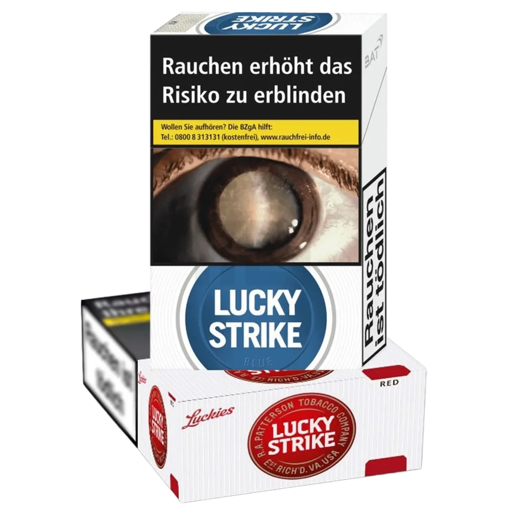 Lucky Strike - Original Red | Paketgröße : Hercules (60 Stk.)