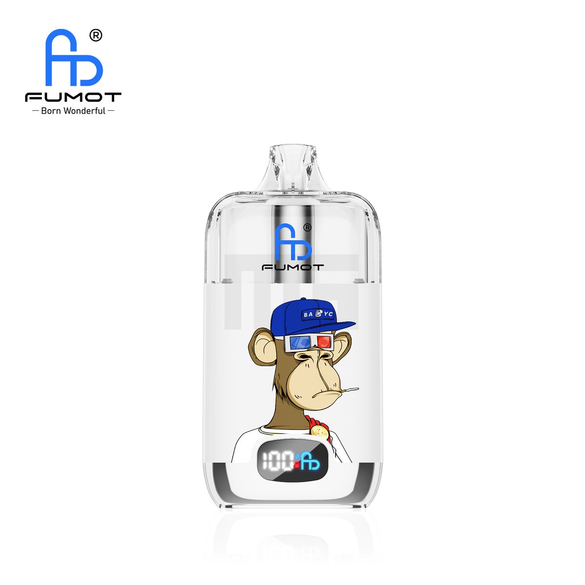 RandM - Tornado Box - 12000 - Pod Kit - Diamond White