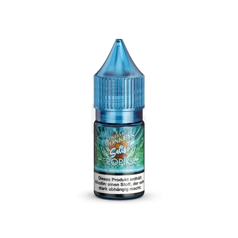 Twelve Monkeys Nikotinsalz-Liquid Iced Tropika 10ml 20mg