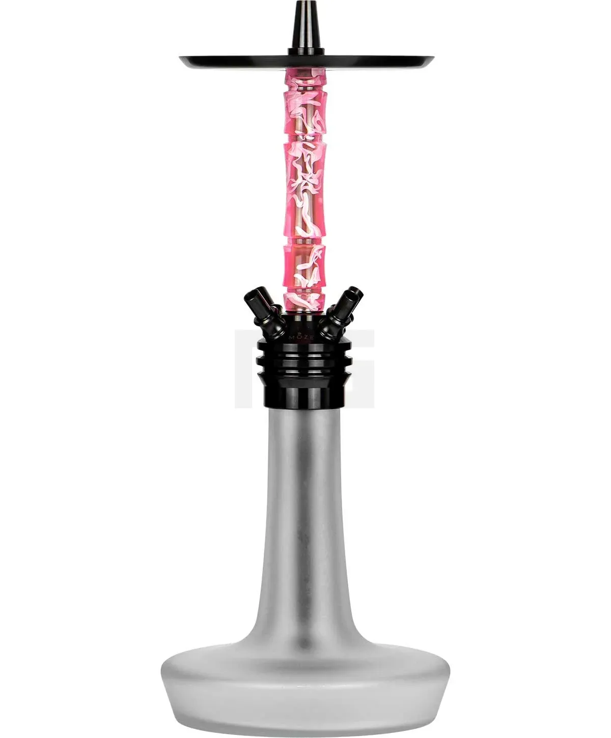 moze-varity-squad-black-shisha Moze Shisha - Varity Squd Black - Frosted Wavy Pink