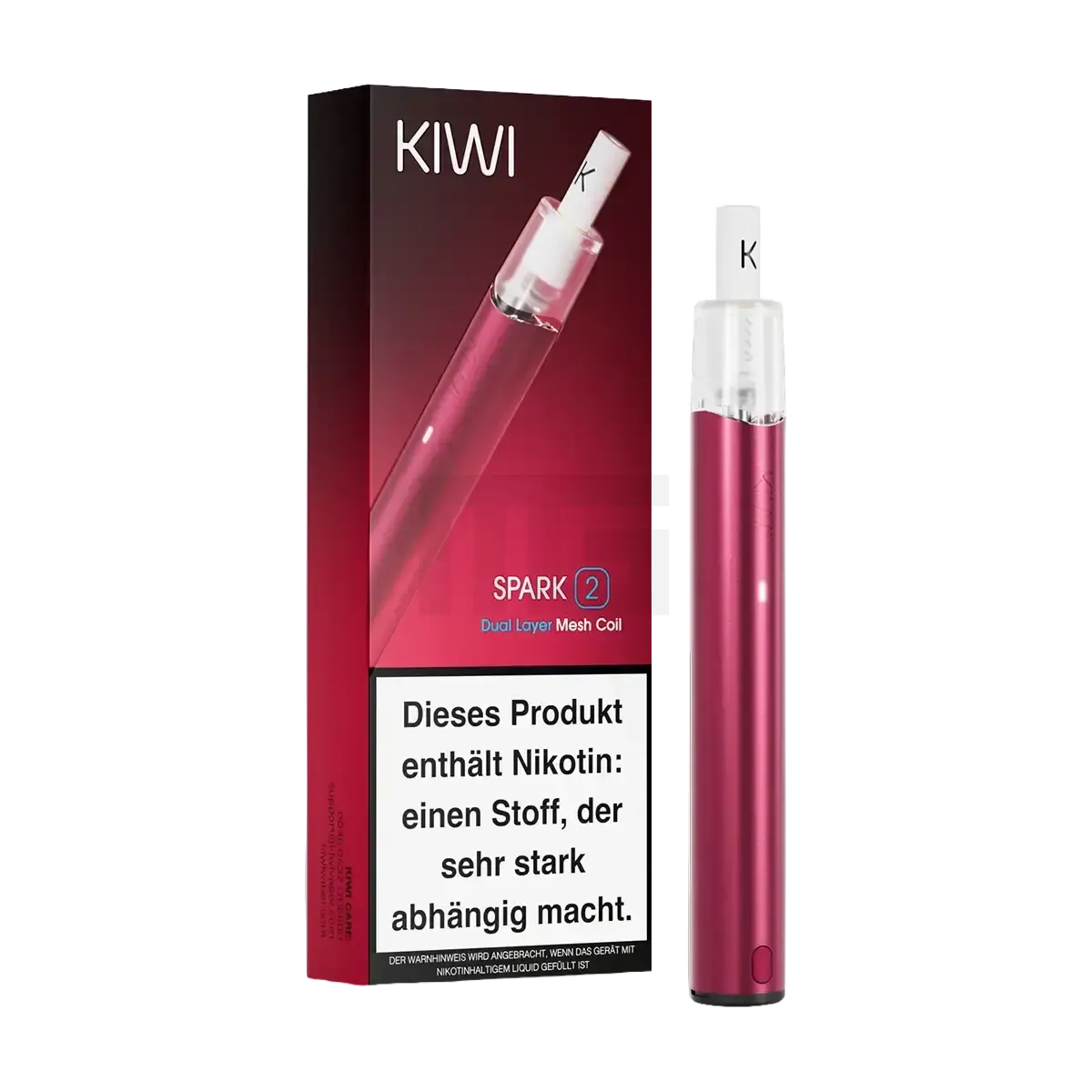 KIWI Spark 2 Pod Kit Velvet Red