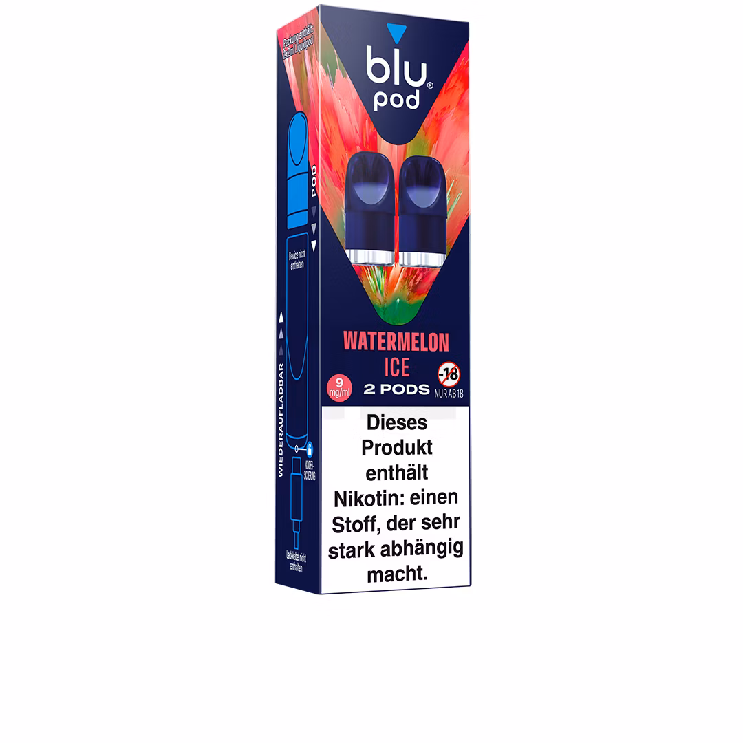 Blu Bar - Prefilled Pods - Watermelon Ice | Nikotinsalz-Stärke : 18mg