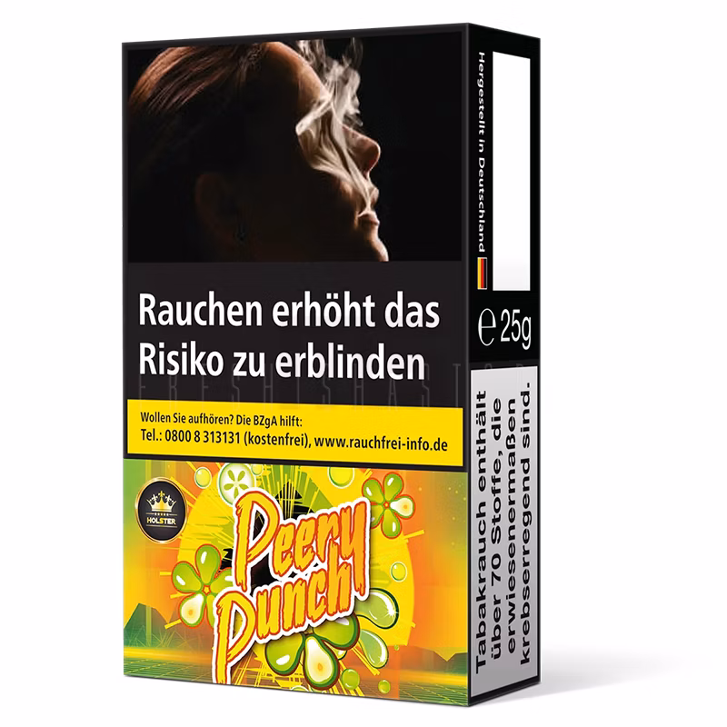 holster-tobacco-peery-punch-25g-shisha-tabak Holster Tobacco - Peery Punch - 25g
