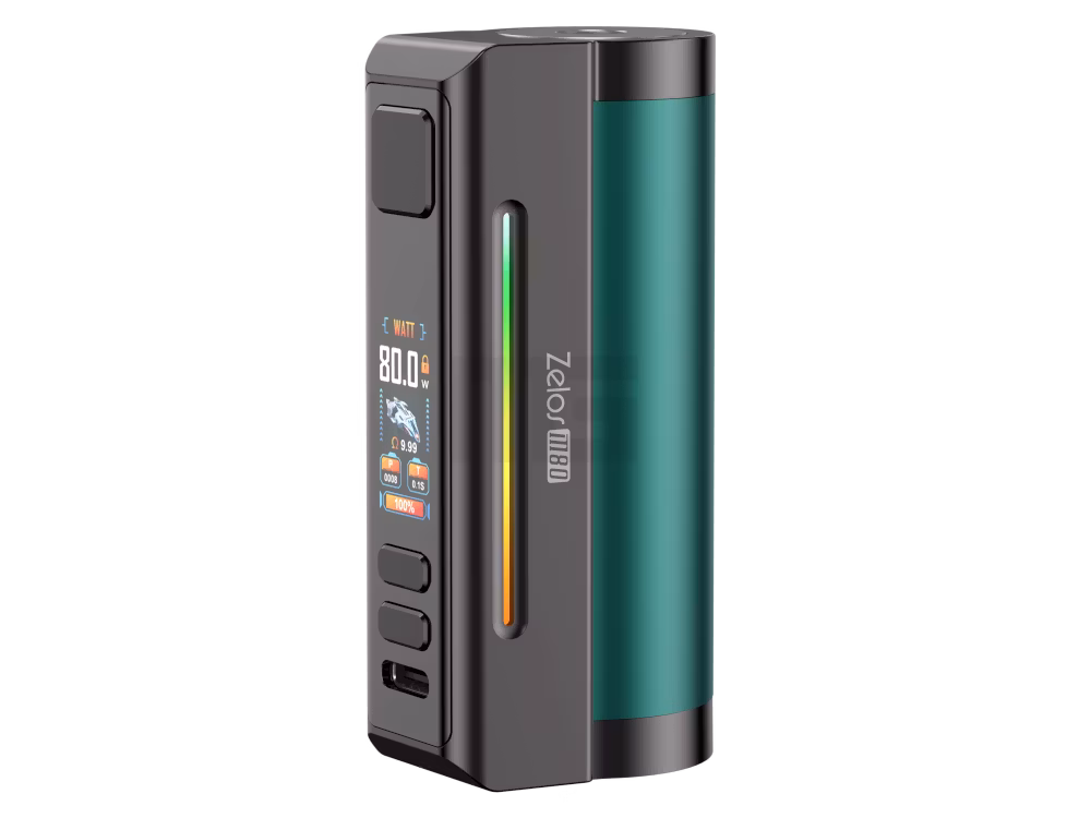 Aspire - Zelos M80 - Akkuträger - 2600 mAh - Green Gunmetal | Paketgröße : 1er Packung