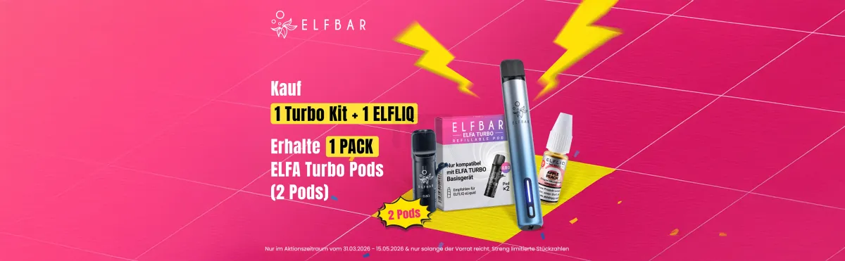 Elfbar Oster Sale 2026 | ELFA Turbo Bundle + Gratis Pod
