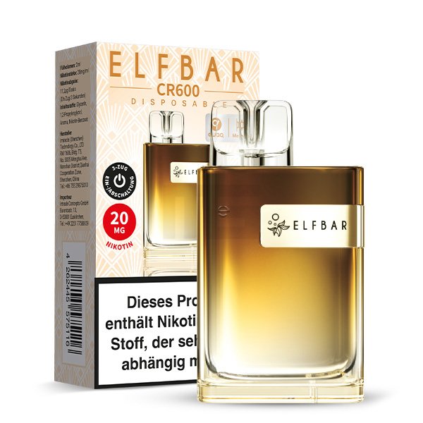 Elfbar - CR600 - Einweg E-Zigarette - Alps Ice - 20mg - CP