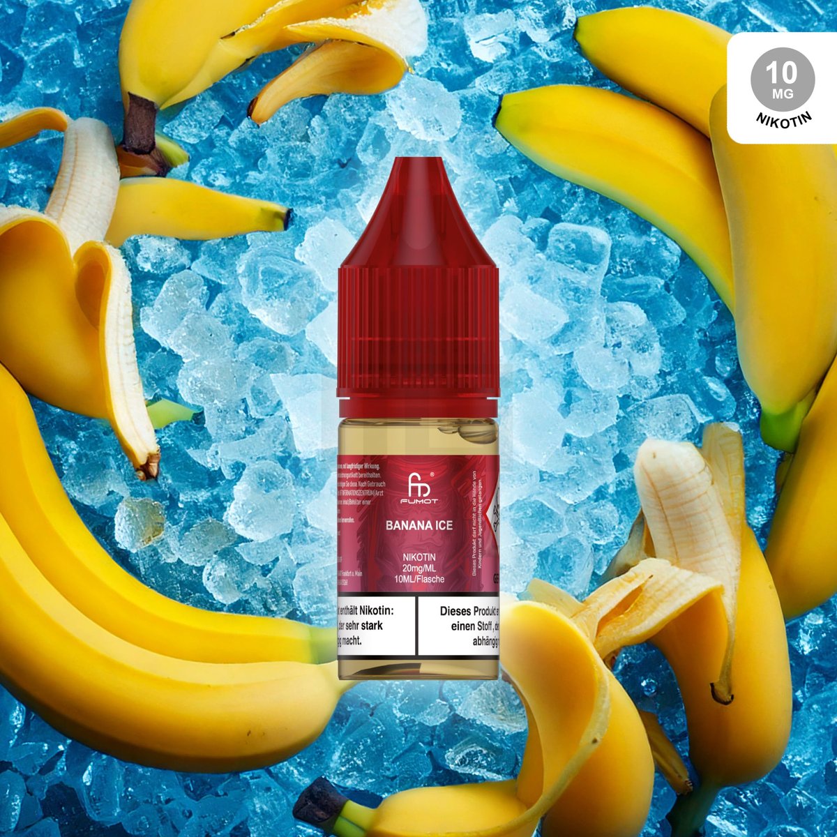 RandM - Tornado - Nikotinsalz-Liquid - 10ml - Banana Ice 10mg