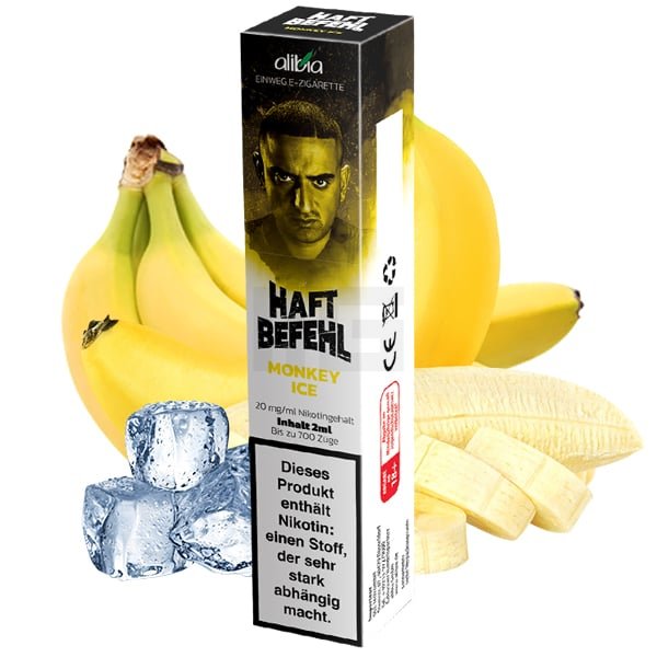 alibia-haftbefehl-einweg-ezigarette-monkey-ice Alibia - Haftbefehl Einweg E-Zigarette - Monkey