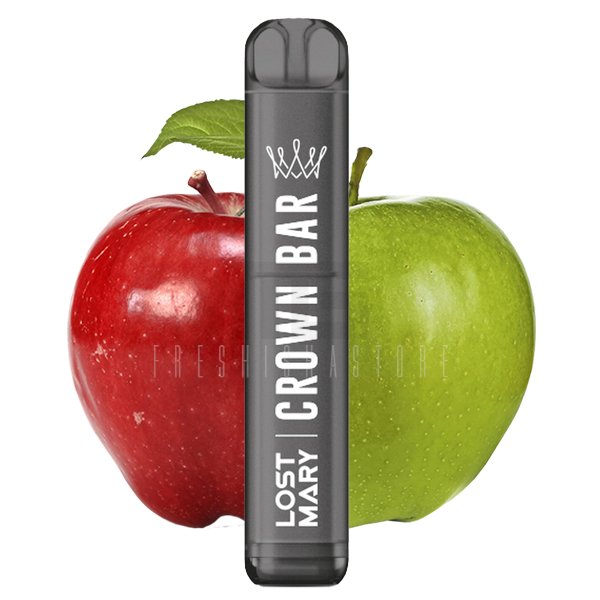 crown-bar-lost-mary-al-fakher-double-apple-1 CROWN BAR by Al Fakher x Lost Mary - Double Apple - 20mg