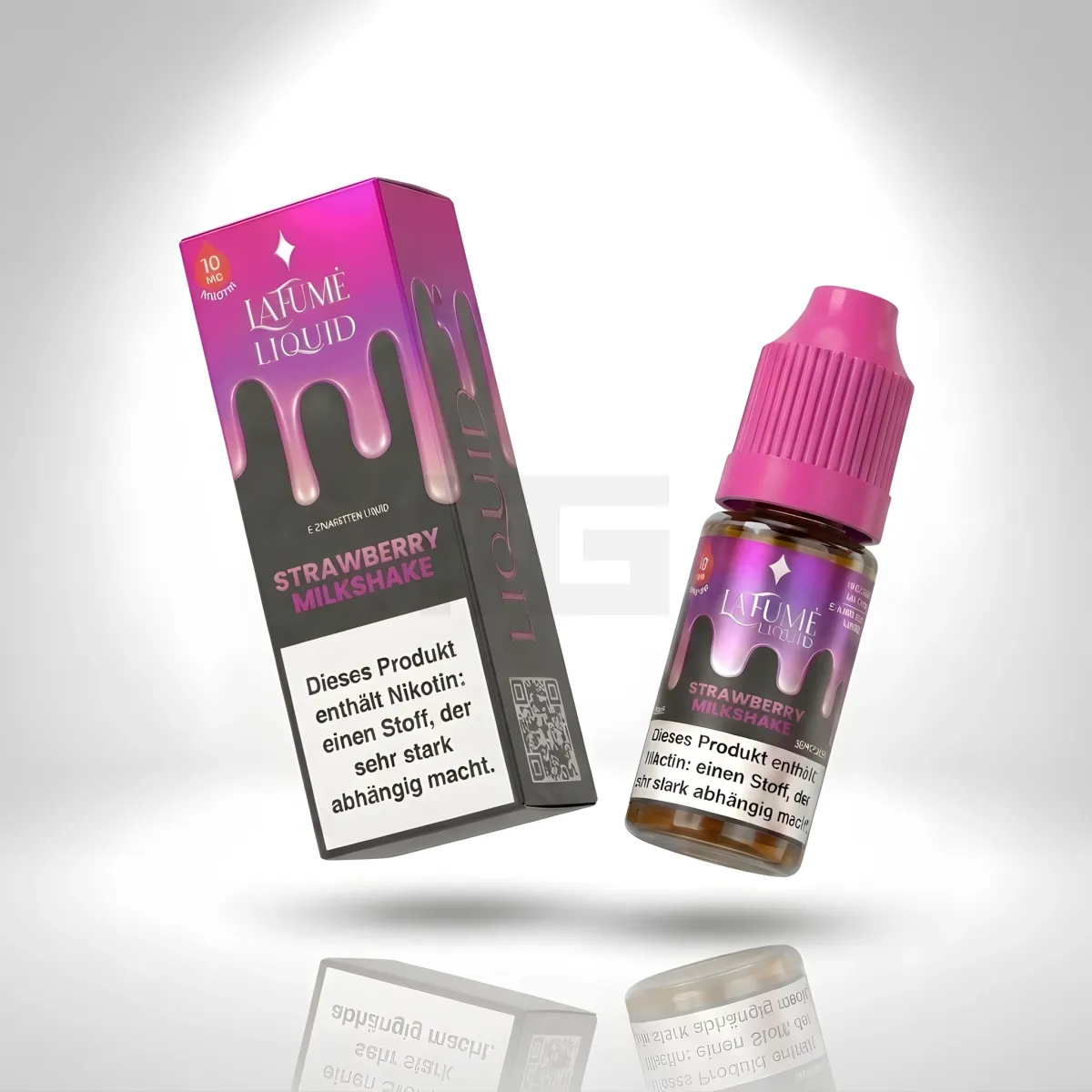 La Fume - Nikotinsalz-Liquid - Strawberry Milkshake - 10ml - 10mg La Fume - Nikotinsalz-Liquid - Strawberry Milkshake - 10ml - 10mg