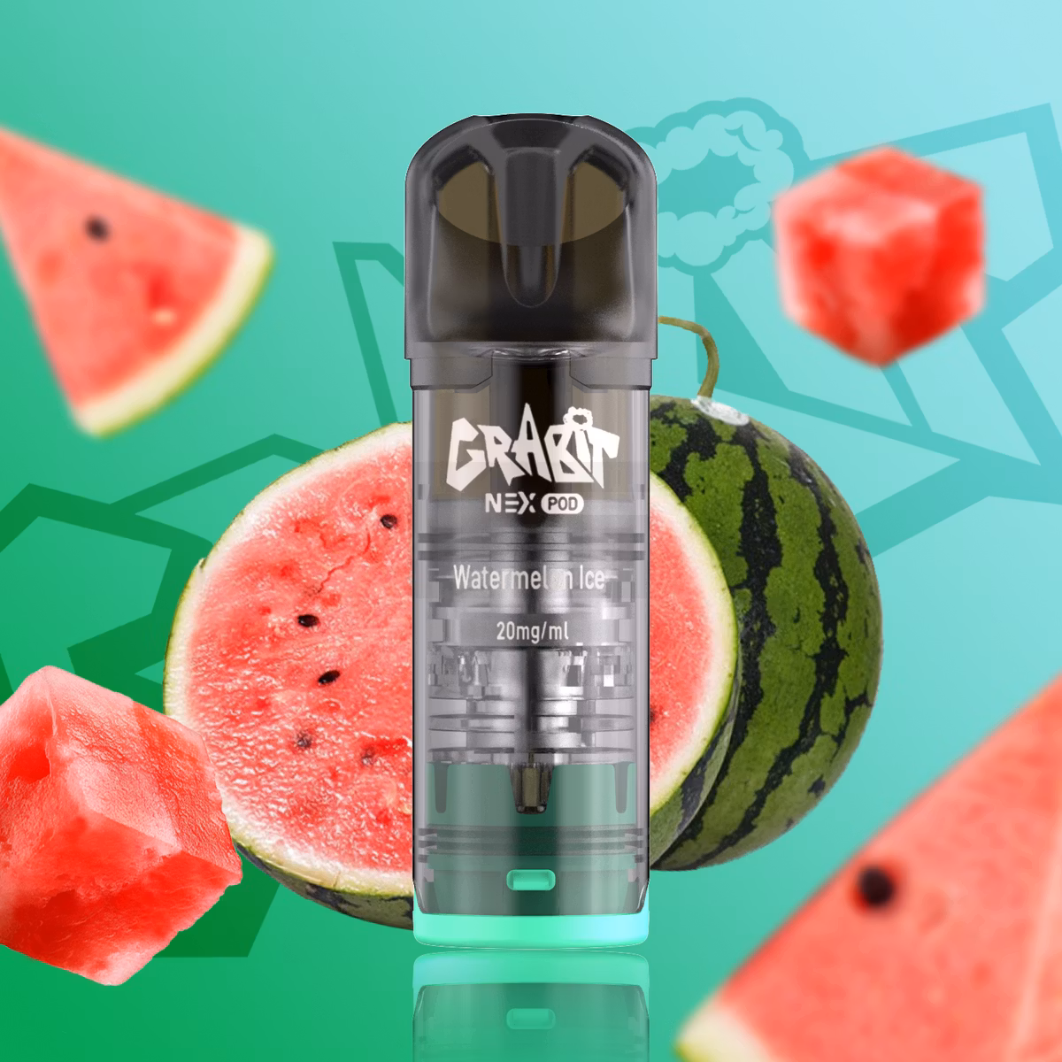 GRABIT - Nex - Prefilled Pod - 2ml - 2er Pack - Watermelon Ice