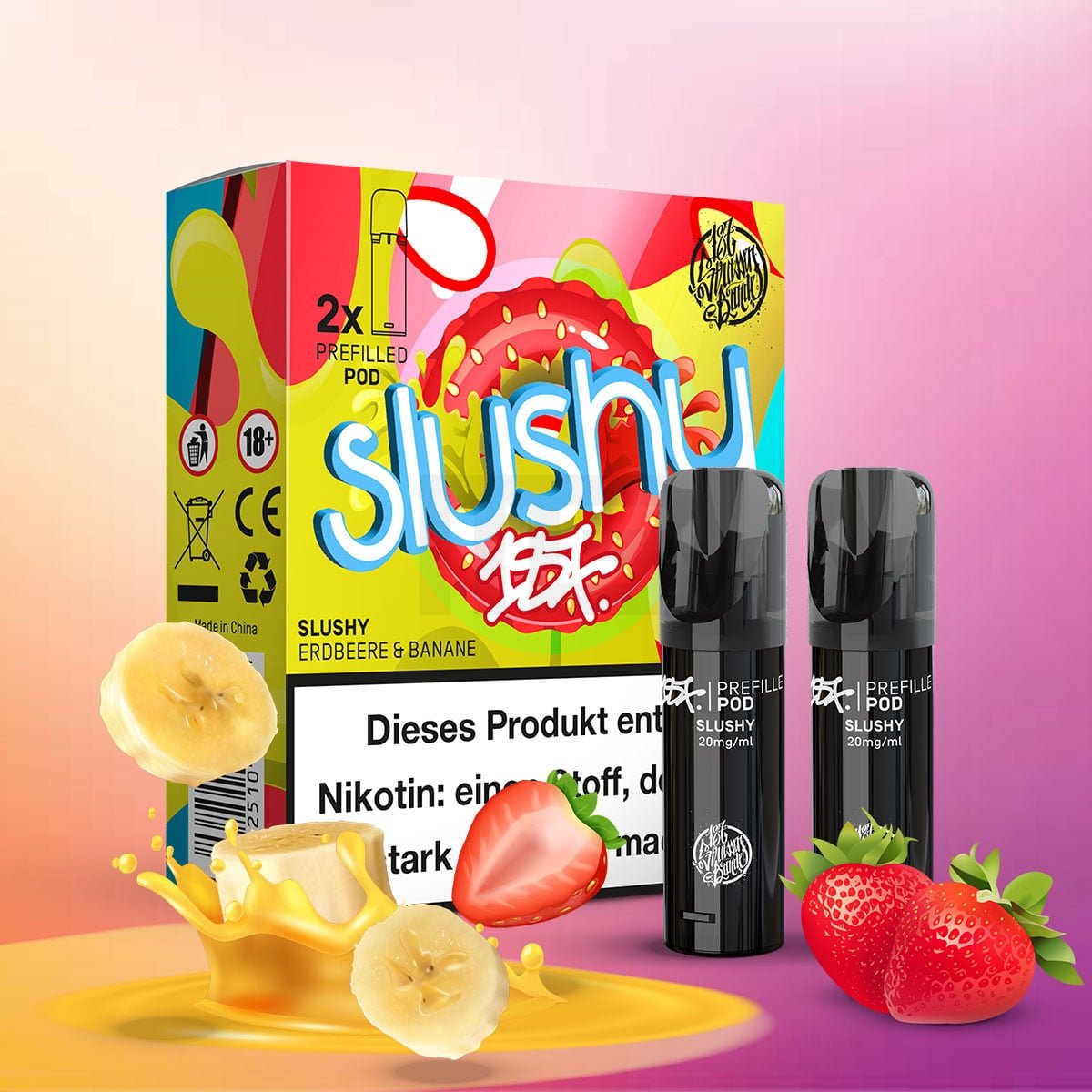 187 Straßenbande - Prefilled Pod - 2ml - 2er Pack - Slushy