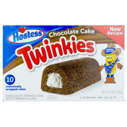 hostess-chocolate-cake-twinkies-front Hostess Twinkies - Chocolate Cake - 10er Pack - 385g
