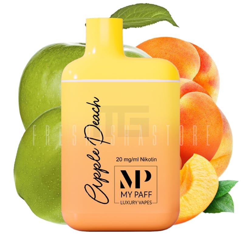 mypaff-mini-einweg-ezigarette-apple-peach-20mg MyPaff Mini - Einweg E-Zigarette - Apple Peach - 20mg