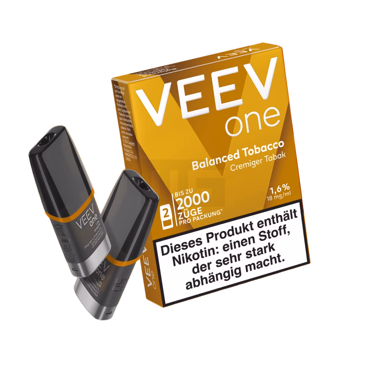 VEEV - ONE - Prefilled Pod - 2ml - Balanced Tobacco VEEV - ONE - Prefilled Pod - 2ml - Balanced Tobacco