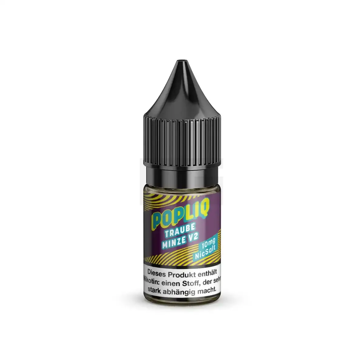 PopLiq Nikotinsalz-Liquid Traube Minze V2 10ml 10mg PopLiq Nikotinsalz-Liquid Traube Minze V2 10ml 10mg