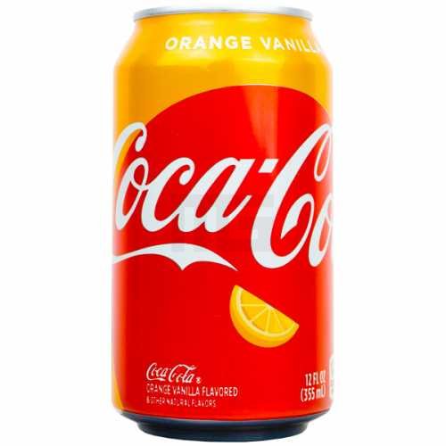 coca-cola-orange-vanille-dose-front Coca Cola Orange Vanille 355ml
