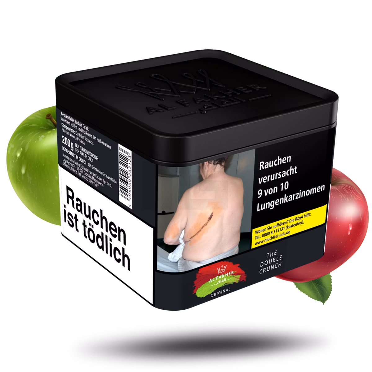 al-fakher-double-crunch-200g-tt-b2b Al Fakher - Double Crunch - 200g - TT - B2B