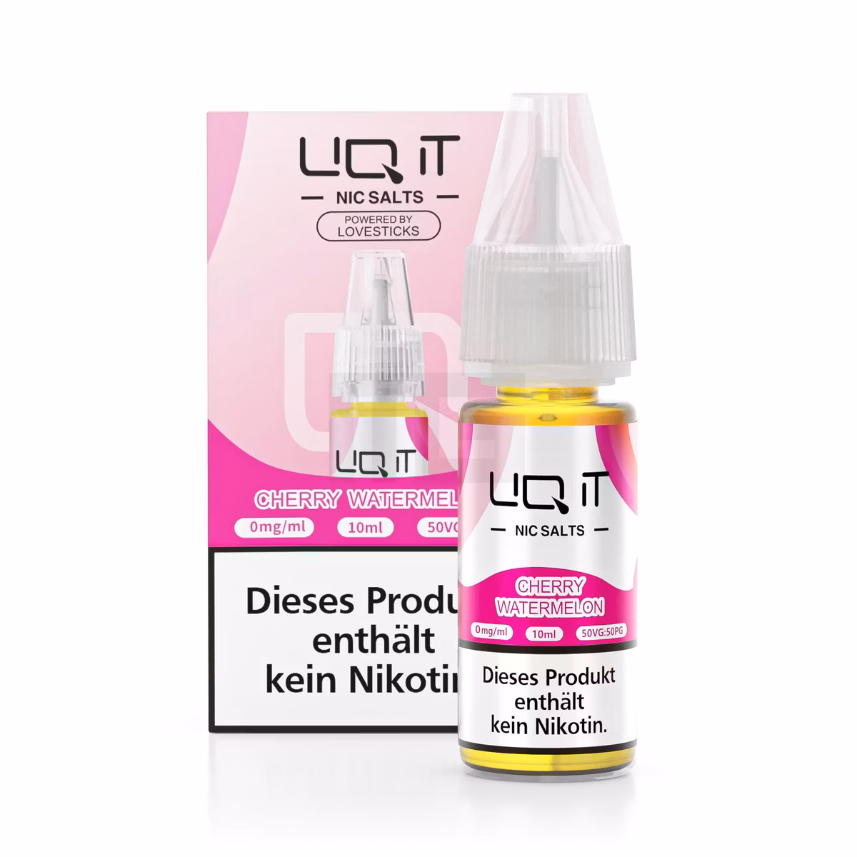 LIQ IT - Nikotinsalz-Liquid - 10ml - Cherry Watermelon - 0mg