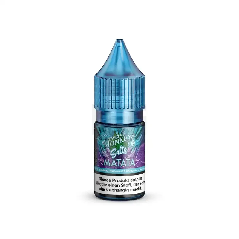 Twelve Monkeys Nikotinsalz-Liquid Iced Matata 10ml 20mg Twelve Monkeys Nikotinsalz-Liquid Iced Matata 10ml 20mg