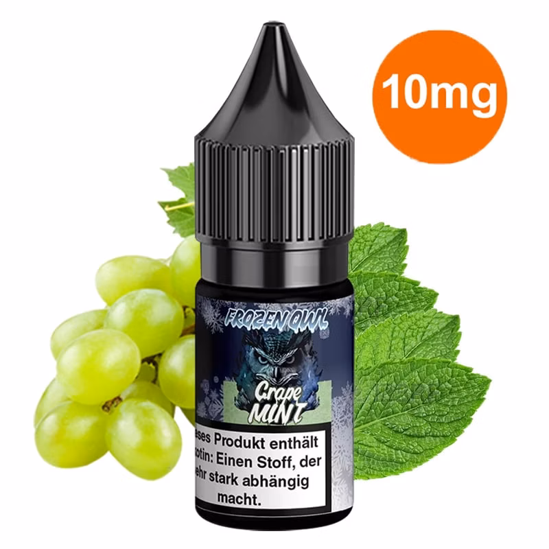 frozen-owl-10ml-10mg-grape-mint Frozen OWL - Grape Mint - Nikotinsalz Liquid - 10ml - 10mg