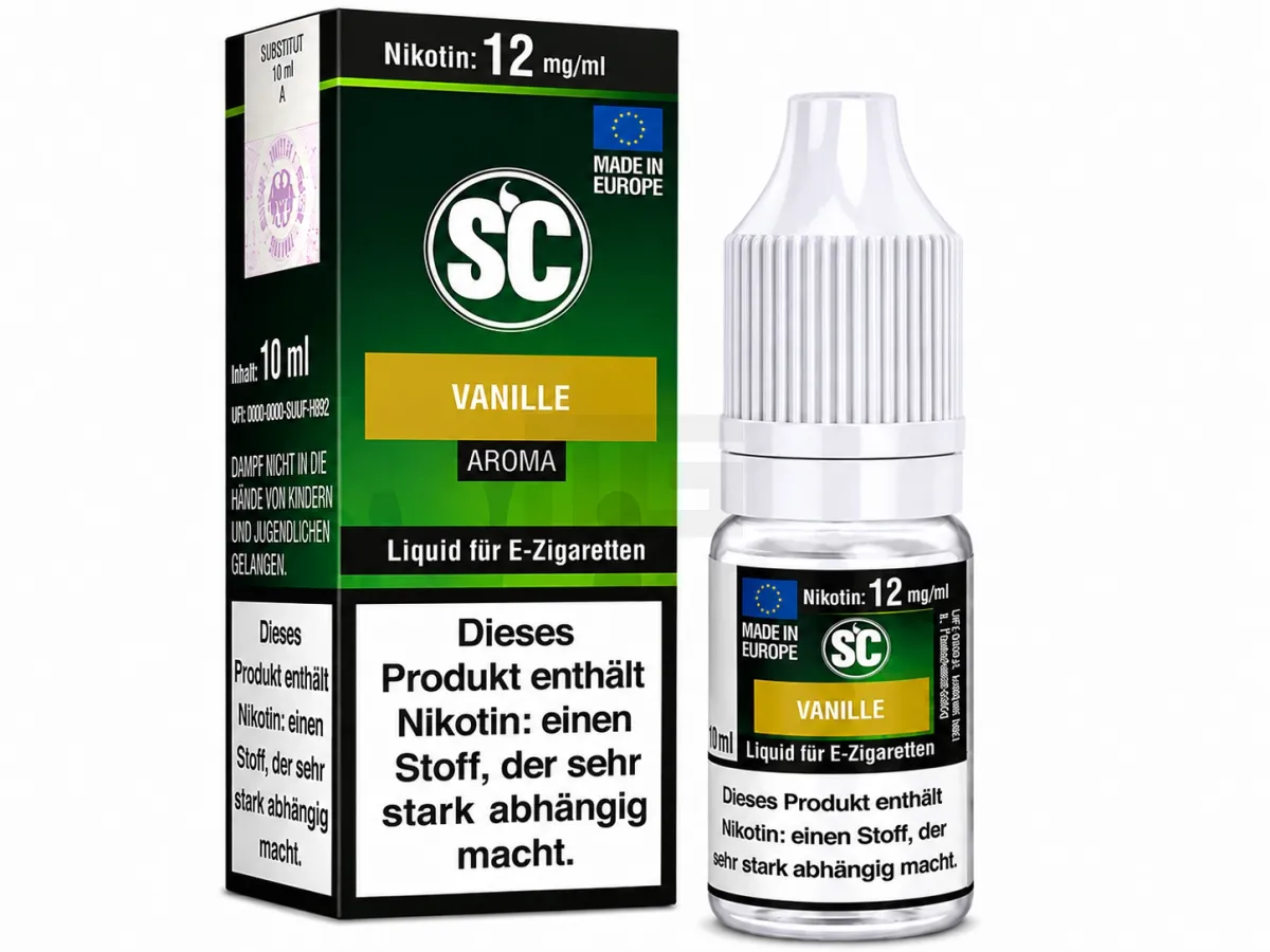 SC - Vanille - Nikotin Liquid - 10ml - 12mg