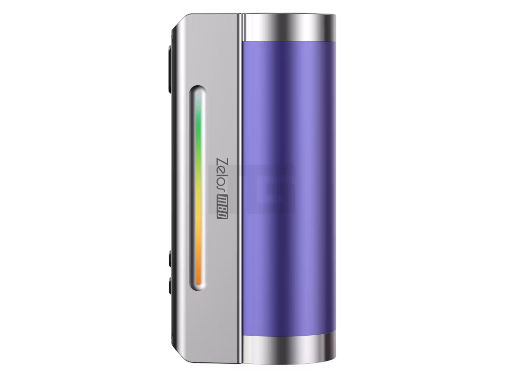 Aspire - Zelos M80 - Akkuträger - 2600 mAh - Lila Silber | Paketgröße : 1er Packung
