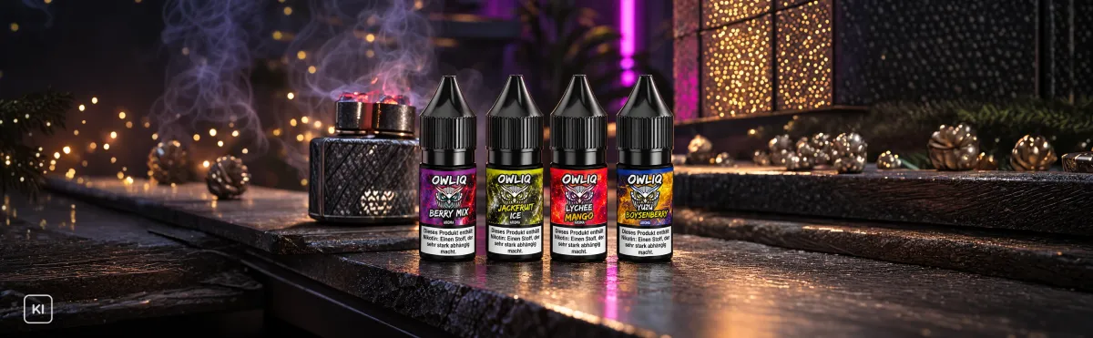 Neue OWLIQ Nikotinsalz Sorten | Berry Mix, Jackfruit Ice & mehr