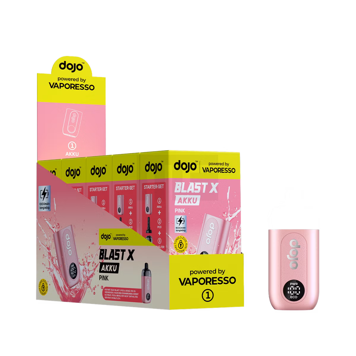 Vaporesso - Dojo Blast X - Basisgerät - Pink
