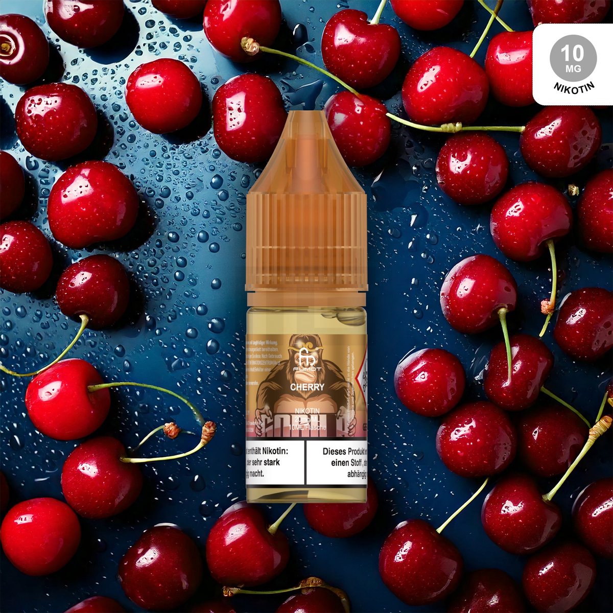 RandM - Tornado - Nikotinsalz-Liquid - 10ml - Cherry 10mg