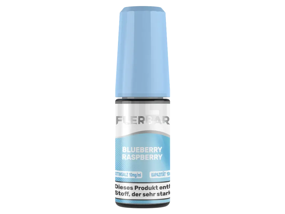 Flerbar - Nikotinsalz Liquid - 10ml - Blueberry Raspberry - 10mg