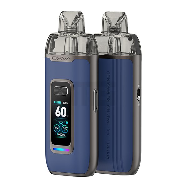 OXVA - VPRIME - Pod Kit - Blue Leather OXVA - VPRIME - Pod Kit - Blue Leather