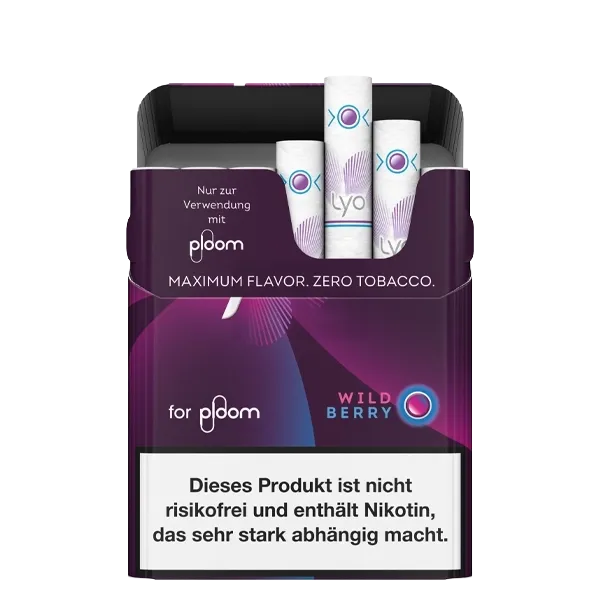 Ploom - LYO - Nikotinsticks - Wild Berry