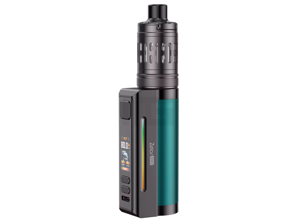 Aspire - Zelos M80 - Kit - Green Gunmetal Aspire - Zelos M80 - Kit - Green Gunmetal