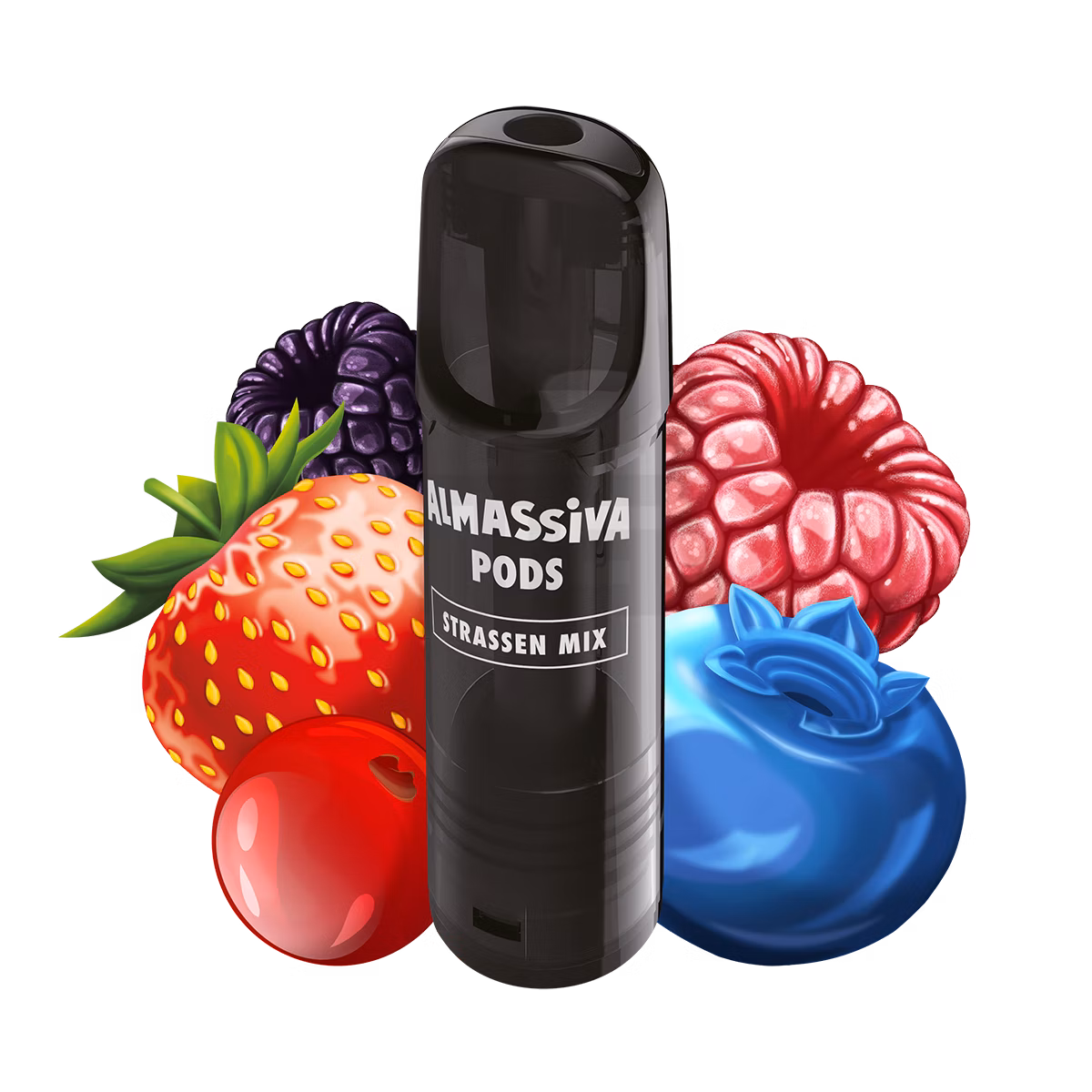 Al Massiva - Prefilled Pod - 2ml - 2er Pack - Strassen Mix - 17mg