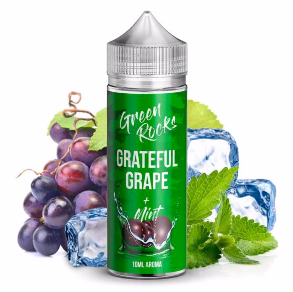 Green Rocks - Grateful Grape - 10ml Aroma - Steuerware