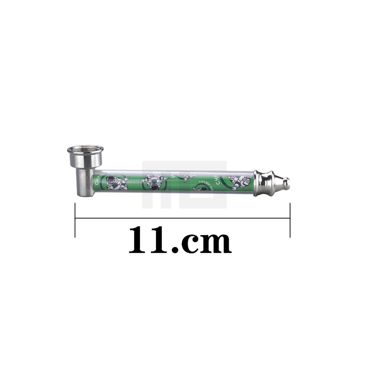 CHAMP HIGH - Metal Pipe - 11 cm - Green