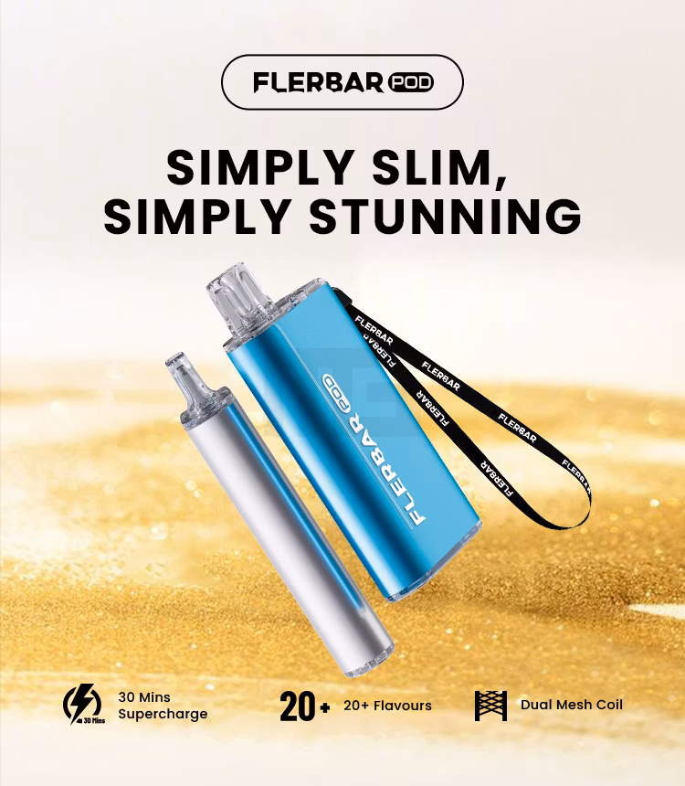 Flerbar - Prefilled Pod - 2ml - 2er Pack - Allberry Flerbar - Prefilled Pod - 2ml - 2er Pack - Allberry