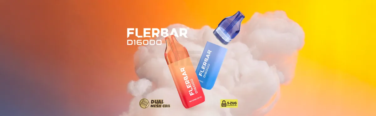 Flerbar D16000 10+2 E-Zigarette | Produktvorstellung