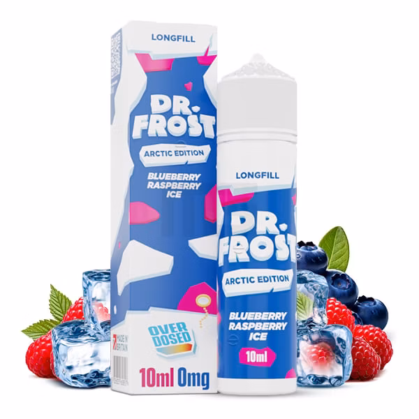 DR. FROST - Arctic Edition - Aroma 10ml - Blueberry Raspberry Ice DR. FROST - Arctic Edition - Aroma 10ml - Blueberry Raspberry Ice
