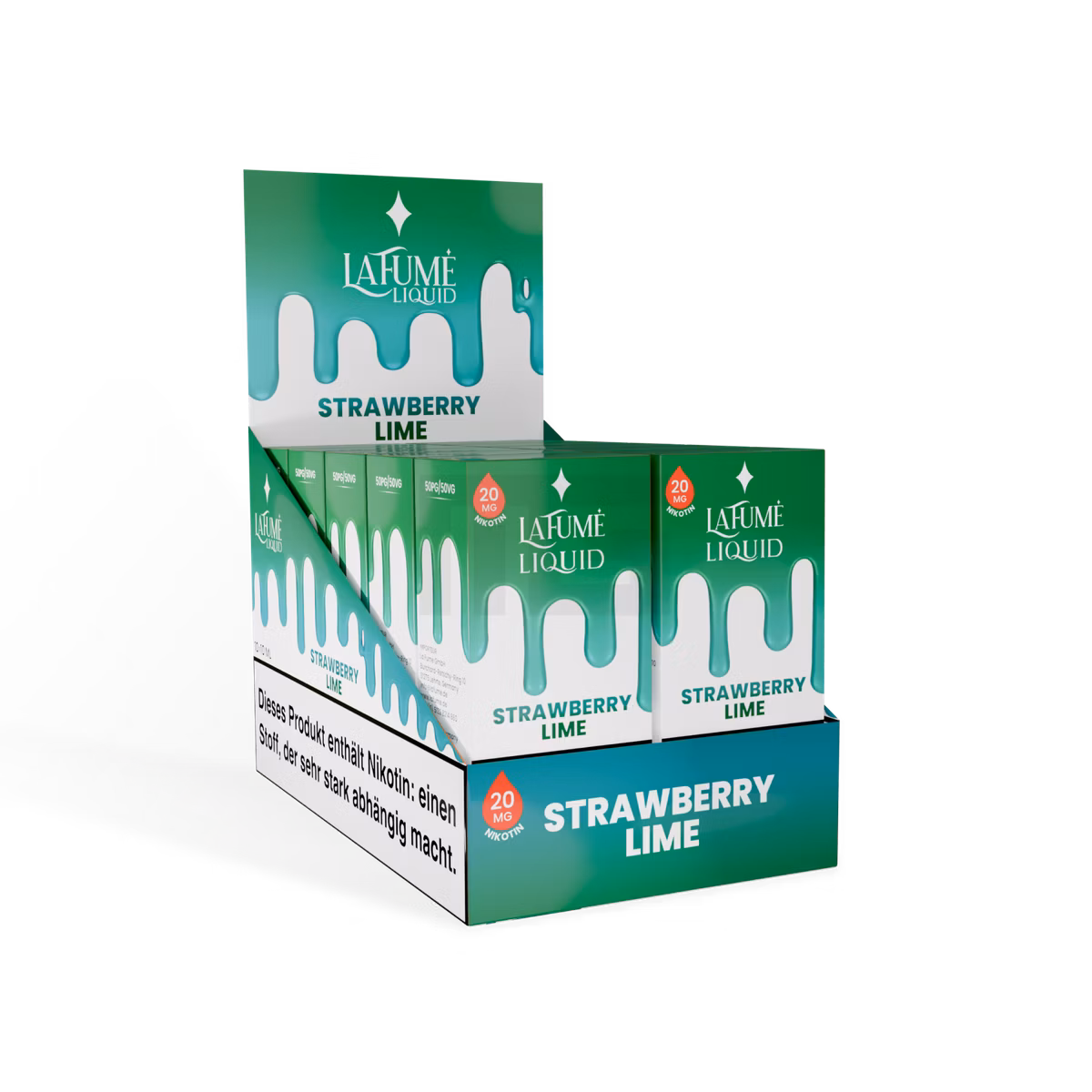 La Fume - Nikotinsalz-Liquid - Strawberry Lime - 10ml - 20mg