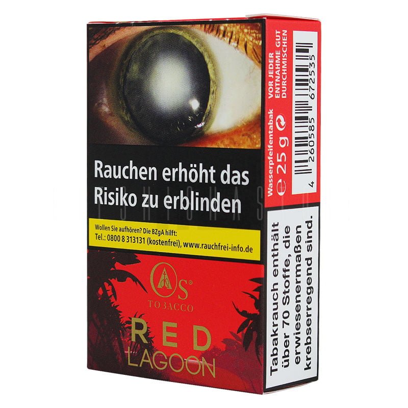 os-tobacco-red-lagoon-25g-shisha-tabak Os Tobacco - Red Lagoon - 25g