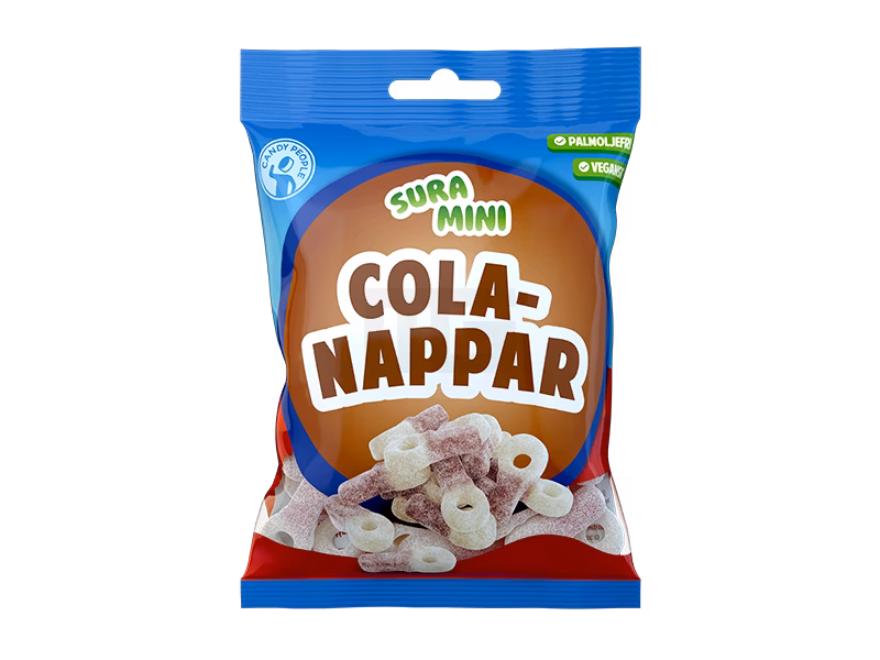 Candy People - Saure Mini Schnuller - Cola - 70g
