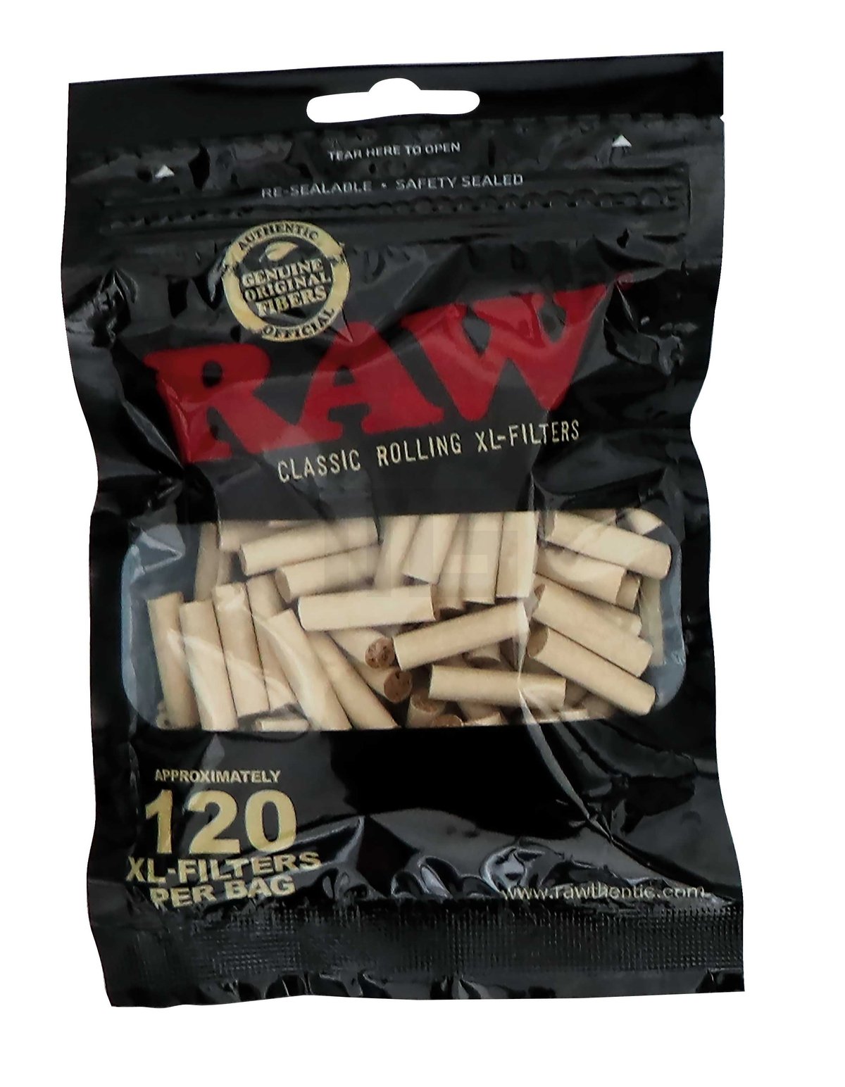 RAW - Black - Filter - 6 x 20mm - 120 Stück