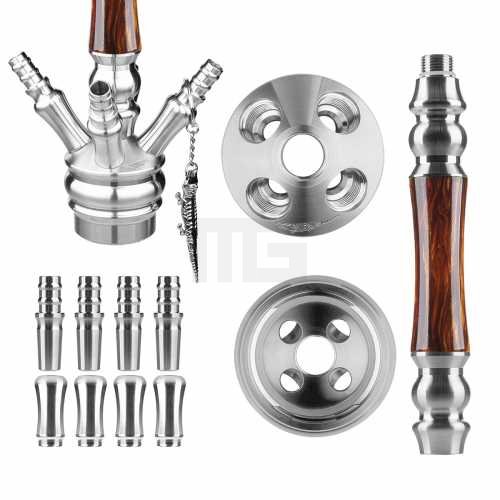 33dLqlpe4Ie7gW Shisha-Wasserpfeife-Alligator-Bingo-Braun-freshisha-store