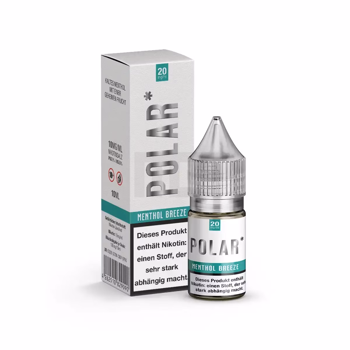 Polar Nikotinsalz-Liquid Menthol Breeze 10ml 20mg Polar Nikotinsalz-Liquid Menthol Breeze 10ml 20mg